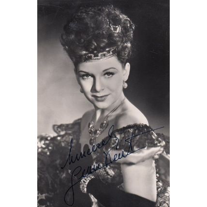 Jean Kent Vintage Genuine Hand Signed Photo