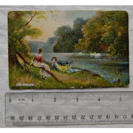 vintage Greetings postcard - Idle Moments