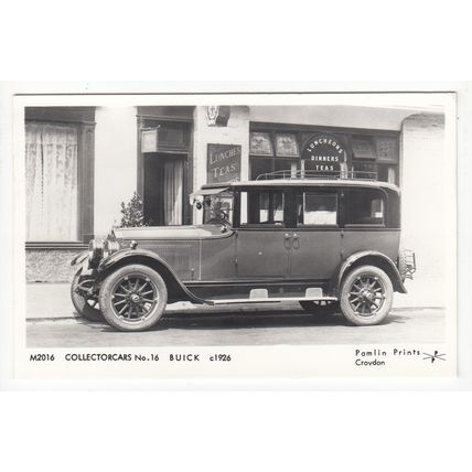 Buick Motor Car Pamlin Prints Reproduction Postcard M2016