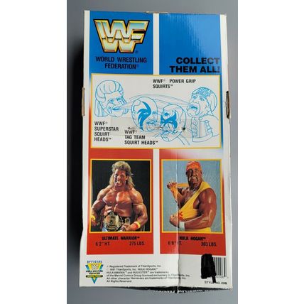 wwf ljn hasbro wrestling superstars 14" hulk hogan wrestling figure
