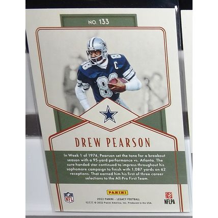 2022 Panini Legacy DREW PEARSON (Cowboys) Legends #133