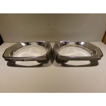 1975 76 Plymouth Duster Headlight Bezels OEM Valiant Scamp A body