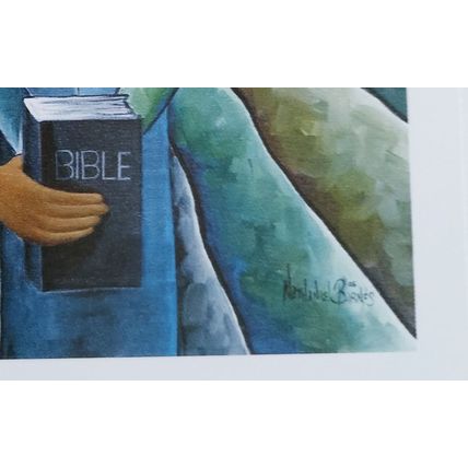 Spiritual Bonding by Nathaniel Barnes Poster Print 7 1/4 x 5 1/4