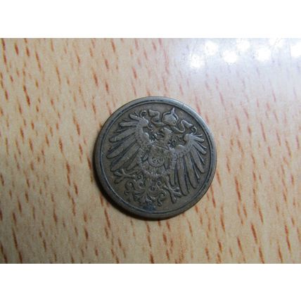 1893a 1 Pfennig Germany Empire Coin