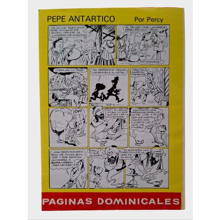 Triptico Comic Pepe Antartico