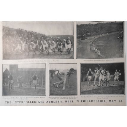 1908 Annual Field Day at Governor's Island, NY - Saturday Evenin original