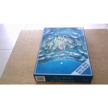 THE ROAD TO CHRISTMAS Glow-in-the-Dark Jigsaw Puzzle (1000 Piece) Express Gifts