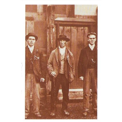 Postcard Stratford-upon-Avon Mop Fair Standing for Hire 1906 Hiring - Nostalgia