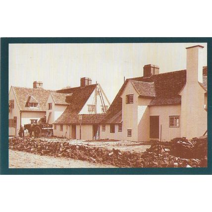 Postcard Competition Houses Gidea Park London 1911 Garrett Gibson Reginald Dann