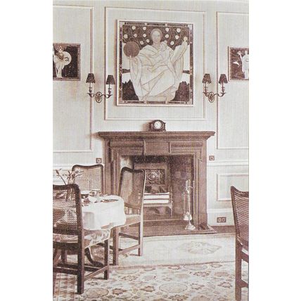 Postcard Tea Room Crawfords Edinburgh 1926 - Nostalgia