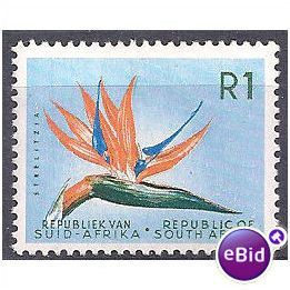 South Africa 1961 SG210 1r Orange, Olive-Grn & Blue M/M