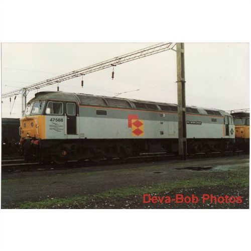 Railway Photos BR Class 47 47588 BESCOT TMD 1988 Carlisle Currock 47/4 Loco 5