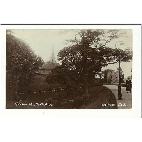 Kent CANTERBURY Dane John Postcard by W.E.Mack (5)