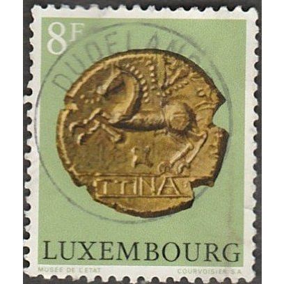 Luxembourg. 8f value. Musee de L'Etat. Fine Used