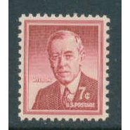 1040 7c Woodrow Wilson Fine MNH V4384