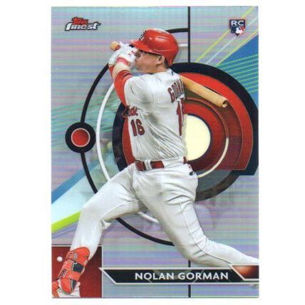 TOPPS FINEST NOLAN GORMAN ROOKIE REFRACTOR
