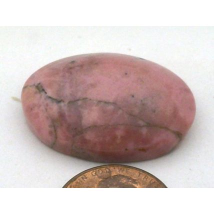 Rhodonite Freeform Gemstone Cabochon 354