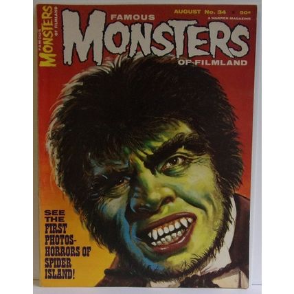 FAMOUS MONSTERS OF FILMLAND # 34 ( 1965 )