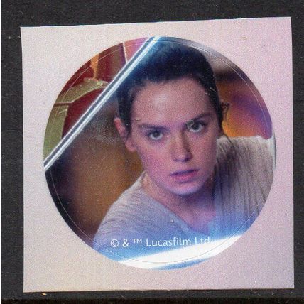 STAR WARS: DISNEY 100 YEARS, USED SELF-ADHESIVE STICKER. 4