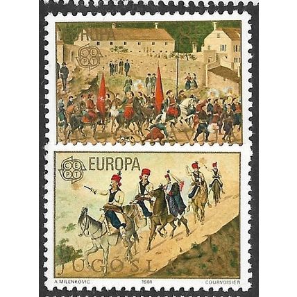 1981 Michel 1883/1884 - MNH (**)
