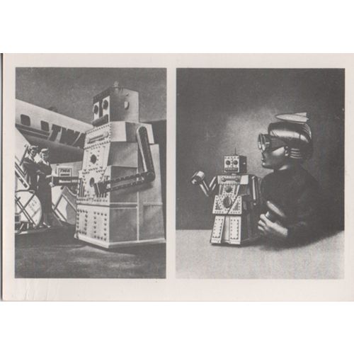 Victoria & Albert Museum Paolozzi Le Robot Postcard