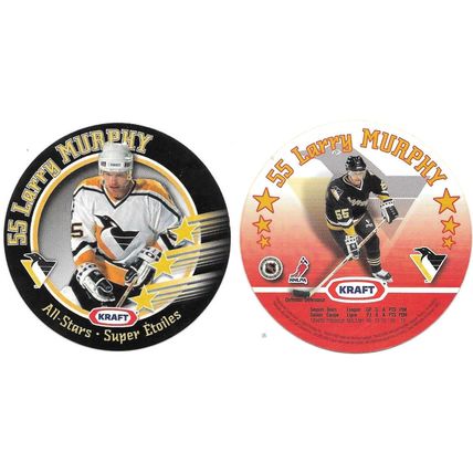 Larry Murphy - Pittsburgh Penguins - NHL Kraft-Peanut-Butter-Discs