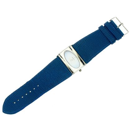 Luxury Wide Brand Leather Watch Wristwatch Fashion Quartz Rectangular Oval Watch