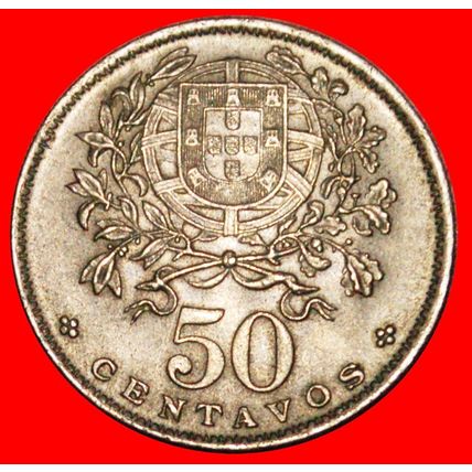 LIBERTY (1927-1968): PORTUGAL ★ 50 CENTAVOS 1967!★LOW START★NO RESERVE!