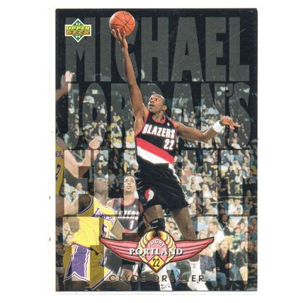 UD MICHAEL JORDAN FLIGHT TEAM CLYDE DEXLER