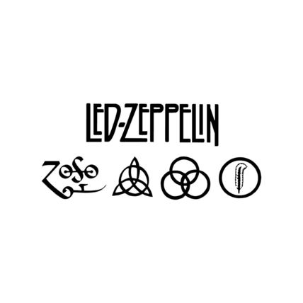 LED ZEPPELIN Band Decal Sticker USA Seller