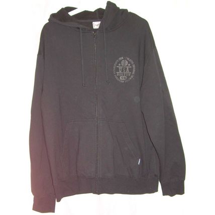 Sweater - black hoodie "Superpros" near new