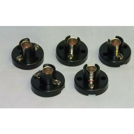 MES BULB HOLDER HOLDERS BATTEN E10 10 MM PACK OF 5
