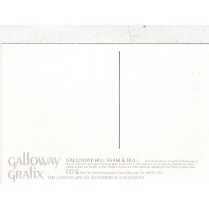 Galloway Hill Farm Ireland Postcard unused VGC