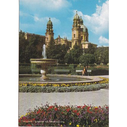 Munchen Hofgarten Germany Postcard unused VGC