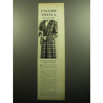 1958 State O'Maine Viyella Robes Advertisement