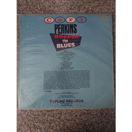 Carl Perkins – Boppin' The Blues (TOP107) 1984 (LP)