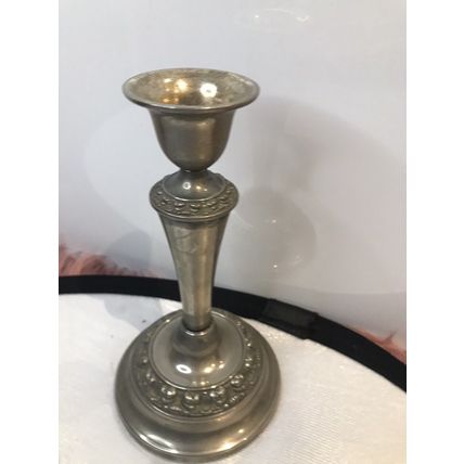 Candle Holder Metal Vintage Collectible