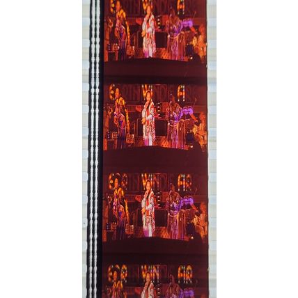 EARTH WIND & FIRE. Pk MTP - A033g. 1 STRIP OF 5 - 35MM FILM CELLS. A rare strip