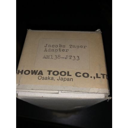 NEW DAPRA AM138 JT33 SHOWA AM138-JT33 #33 JACOBS TAPER ADAPTER,AN