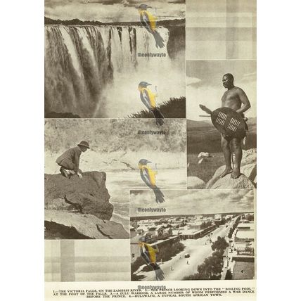 South African Scenes (2), 1925, Book Illustration, 1936