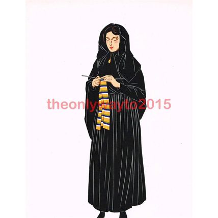 Corsica, Female Costume, Book Illustration (Print), c1939