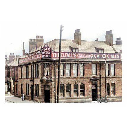 ptc0968 - Bury Fishpool Parkhills Road Pack Horse Hotel , Lancashire - print 6x4