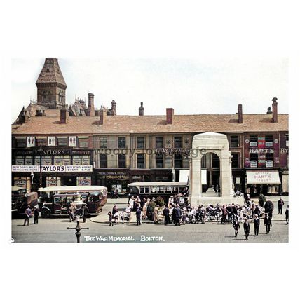 ptc0967 - Bolton War Memorial , Lancashire - print 6x4