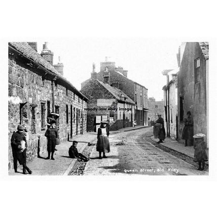 pt1141 - Queen Street , Old Filey , Yorkshire - print 6x4