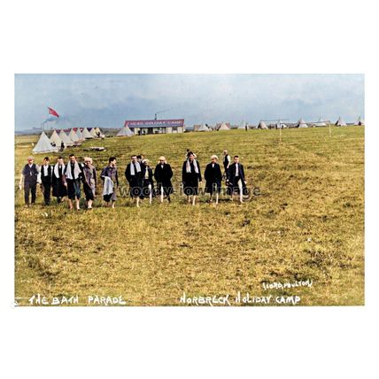 ptc7275 - Lancs - Bath Parade, Norbreck (Lucas) Holiday Camp, B'pool. print 6x4