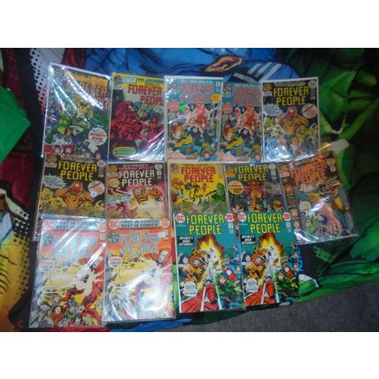 FOREVER PEOPLE FULL RUN! Darkseid! Deadman! Sandman! 1971! Worth $235.00! $175.