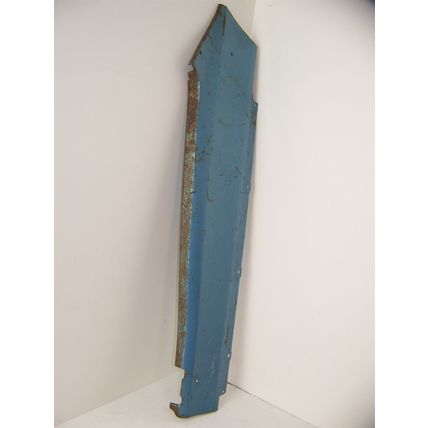 1968 DODGE SUPERBEE 2D POST PS INSIDE REAR QUARTER METAL PANEL OEM #2840706