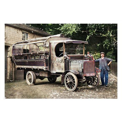 ptc4556 - Lancs. - Cotton Spinners & Doublers Transport Manchester - print 6x4