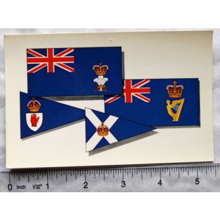 old postcard The Regional Royal Yacht Clubs