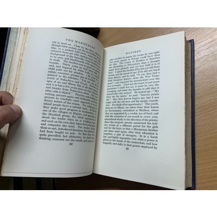 RARE* 1922 ROBERT LOUIS STEVENSON "IN THE SOUTH SEAS etc" VOL 16 BOOK (P7)